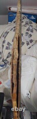 1970's Gary Inness Game Used Goalie Stick Flyers, Penguins, Capitals WHA Racers