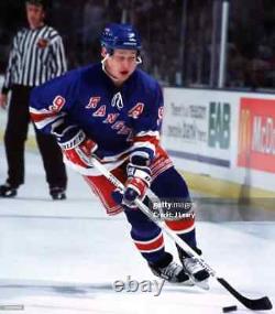1999 Adam Graves New York Rangers Game Used & Signed Bauer NHL Hockey Stick NYR