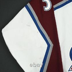 2006-07 Brett McLean Colorado Avalanche Game Used Worn Hockey Jersey NHL MeiGray