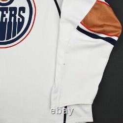 2007-08 Fredrick Johansson Edmonton Oilers Game Used Worn NHL Hockey Jersey