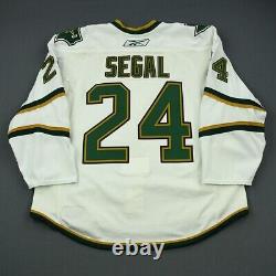 2010-11 Brandon Segal Dallas Stars Game Used Worn Reebok NHL Hockey Jersey
