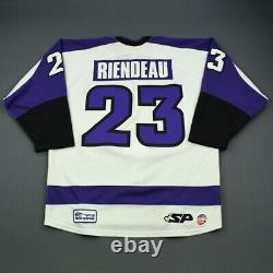 2011-12 Yannick Riendeau Reading Royals Game Used Worn ECHL Hockey Jersey