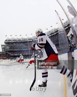 2014 Chris Kreider New York Rangers Stadium Series Game Used Worn Hockey Shell