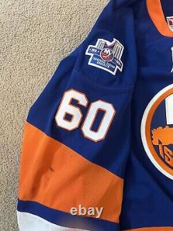 2015-16 Kevin Poulin New York Islanders Game Used Jersey