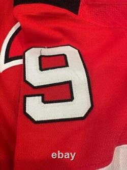 2018 Joey Anderson New Jersey Devils Brodeur Night Game Used Worn Hockey Jersey