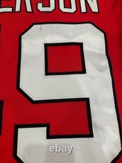 2018 Joey Anderson New Jersey Devils Brodeur Night Game Used Worn Hockey Jersey