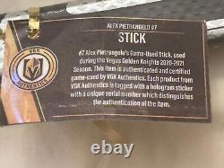 2020-2021 Vegas Golden Knights Alex Pietrangelo Game used Hockey Stick