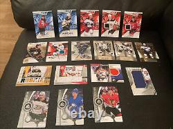 2021-22 Sp Game Used Hockey-authentic Rookies, Auto, Jersey, Patch Ssp#/15 Lot(18)