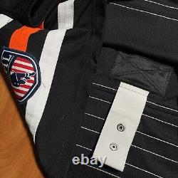 2023 Game Worn Authentic Danbury Hat Tricks FPHL Hockey Jersey Used Black 54