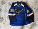 #36 Game Issued St Louis Blues Blue Jersey