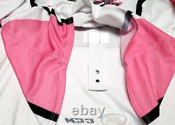 AHL San Diego Gulls Pink In The Rink Game Used Worn Hockey Jersey Size 56 XXL