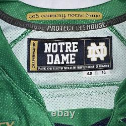 AUTHENTIC UNDER ARMOUR NOTRE DAME HOCKEY JERSEY. Team Issued Game worn. Size 48
