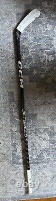 AUTOGRAPHED John Carlson Washington Capitals GAME USED NHL Hockey Stick