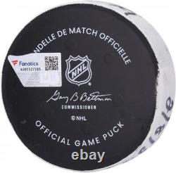 Alexis Lafreniere New York Rangers Game-Used Goal Puck from Item#12651394
