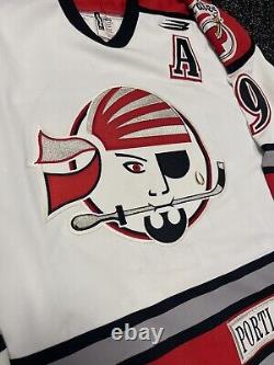 Andrew Brunette'96-'97 Portland Pirates AHL Game Issued (Worn) Jersey 52 MiC