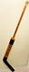 Andy Brown 1976 Goalie Game Hockey Stick, Last Maskless Goalie Indianapolis Wha