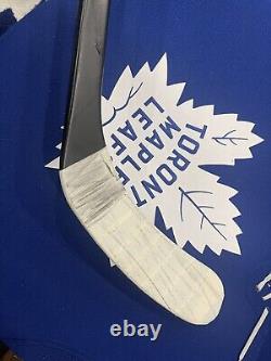 Auston Matthews Game Used CCM JETSPEED Stick! With Maple Leafs COA