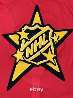 Authentic NHL All Star Game Jersey Red Yellow Size 52 Adidas Hockey Barzal #13