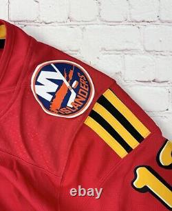 Authentic NHL All Star Game Jersey Red Yellow Size 52 Adidas Hockey Barzal #13