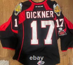 Baie-Comeau Drakkar Samuel Dickner Game Worn Jersey QMJHL CHL NHL
