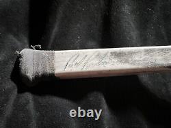 Bob Probert Game Used Signed Broken Hockey Stick