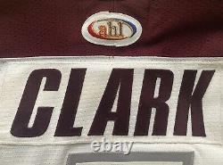 Brett Clark Hershey Bears Game Worn Used 2001-2002 #5 Home Jersey FREE S&H