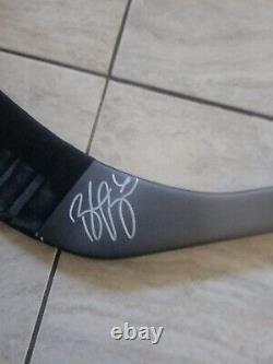 Brock Boeser signed game used rookie hockey stick