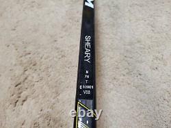 CONOR SHEARY 19'20 Pittsburgh Penguins NHL Game Used Hockey Stick COA 2