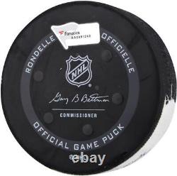 Carolina Hurricanes Game-Used Puck vs. Montreal Canadiens on December 30, 2021