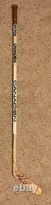 Christian Ruuttu Buffalo Sabres Auographed Game Used NHL Hockey Stick