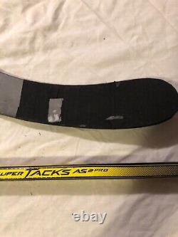 Conor Sheary Washington Capitals broken Hockey stick from NJ Devils game used