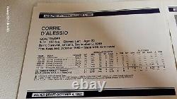 Corrie D'Alessio Hartford Whalers NHL Christian Goal Stick Game Used