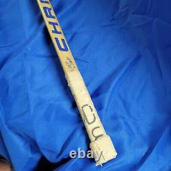 Curtis Joseph Peoria Rivermen Game Used Christian Hockey Goalie Stick 1989-90
