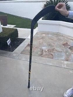 David Perron GAME USED Hockey Stick Signed Autographed Rare