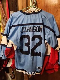 Dayton Stealth Hockey 32 Johnson Jerseys (Lot Of 5) Game Worn Jerseys
