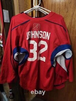 Dayton Stealth Hockey 32 Johnson Jerseys (Lot Of 5) Game Worn Jerseys