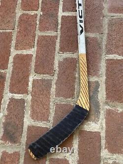 Derek King Islanders Whalers Maple Leafs Blues Game Used Hockey Stick Signed