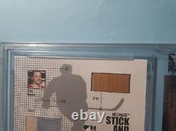 Doug Harvey Limited /25 Game Used Stick & Jersey Patches 2005-06 In The Game