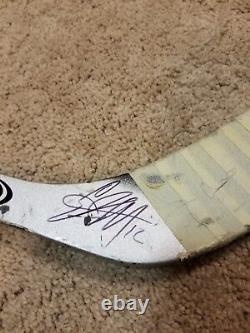 ERIC STAAL Mid 2000's Signed Carolina Hurricanes Game Used Hockey Stick NHL COA