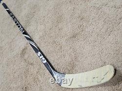EVGENI MALKIN 09'10 Signed Pittsburgh Penguins Easton Game Used Hockey Stick COA