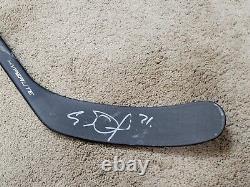 EVGENI MALKIN 15'16 Signed Cup Yr Pittsburgh Penguins Game Used Hockey Stick JT