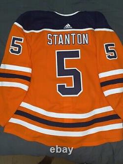 Edmonton Oilers Chris Stanton Team Issued Jersey