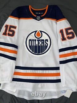 Edmonton Oilers Josh Archibald Game Worn Jersey