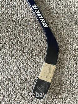Eric Lindros Autographed Signed NHL Game Used Hockey Stick Flyers Rangers