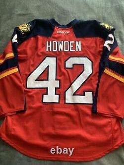 Florida Panthers Game Worn Jersey Quinton Howden 15/16 Set 1