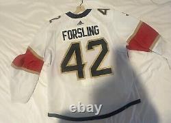 Florida panthers game worn jersey