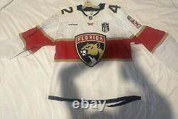 Florida panthers game worn jersey