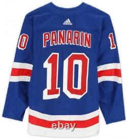 Game Used Artemi Panarin New York Rangers Jersey
