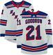Game Used Barclay Goodrow New York Rangers Jersey