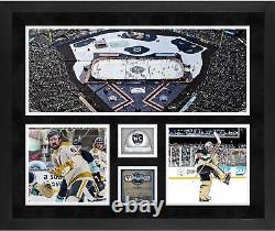 Game Used Golden Knights 20x24 Ice Collage